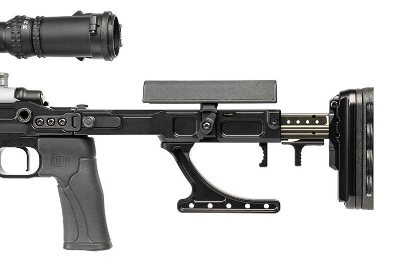 Kolv SPUHR SICS Remington 700 Short Action LCP HBAR Svart 16"
