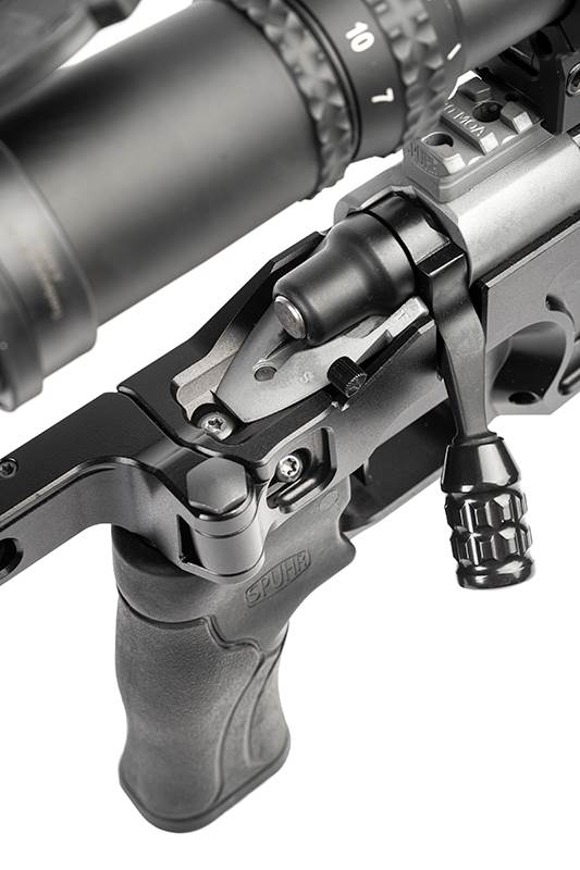 Kolv SPUHR SICS Remington 700 Short Action LCP HBAR Svart 16"