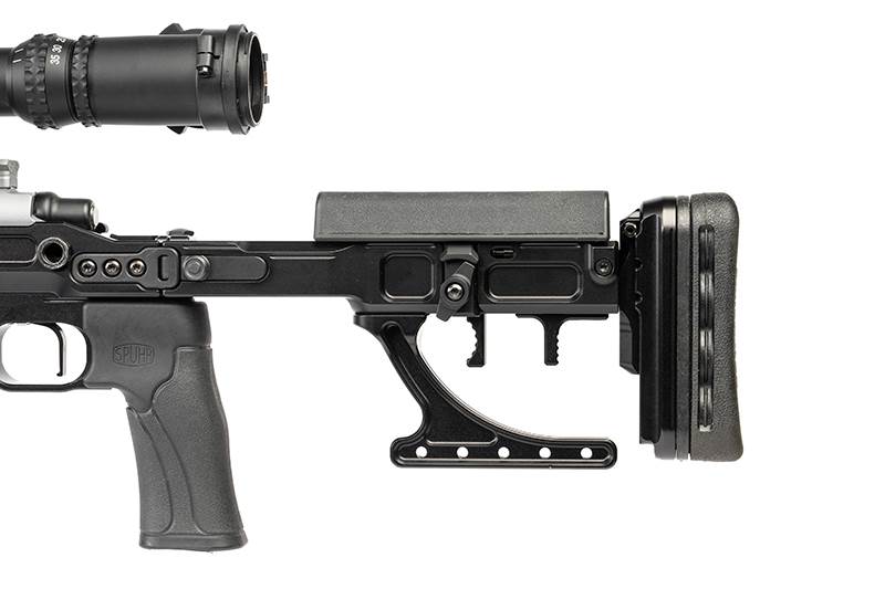 Kolv SPUHR SICS Remington 700 Short Action LCP HBAR Svart 16"