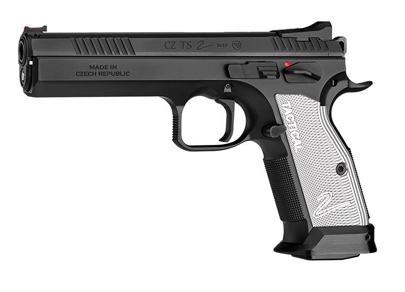 Pistol CZ Tactical Sports 2, 9 mm, Svart