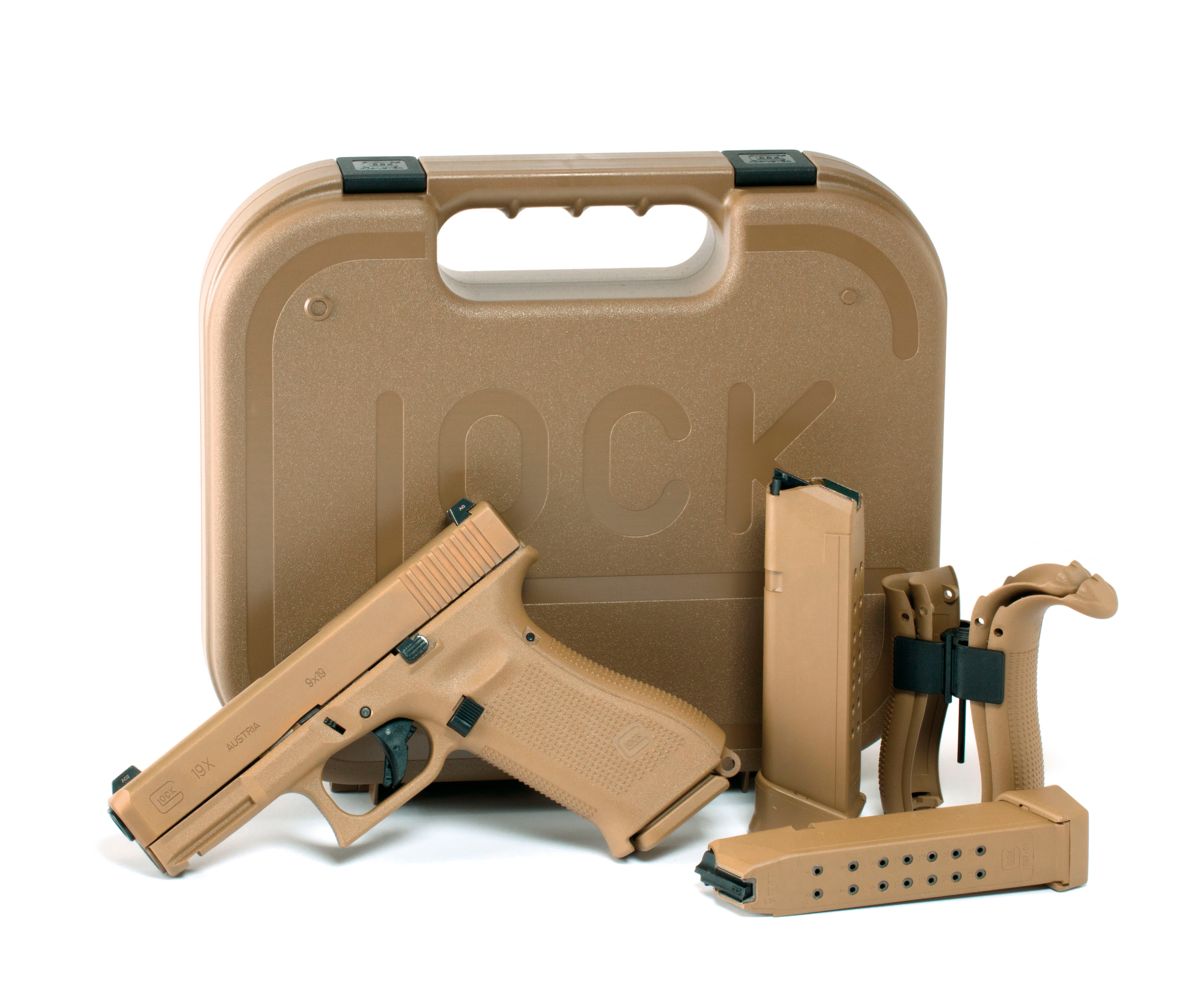 Pistol Glock 19X med väska mag
