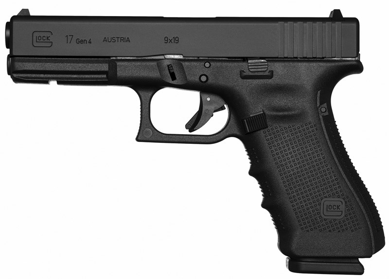 Pistol Glock 17 Gen4 gängad pipa M13,5x1 vänster