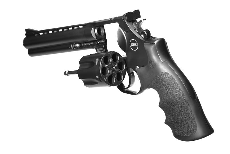 "Revolver Korth National Standard, 6"" .357 Magnum, trumma"