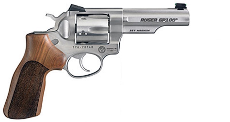 Revolver Ruger GP100 .357 Magnum, 4,2", Match Champion, fast sikte