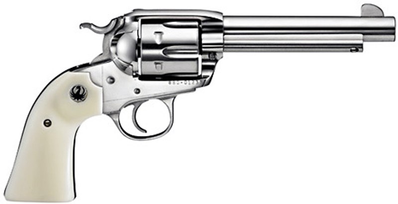 Revolver Bisley Ruger Vaquero .45 LC, 5½" Rostfri