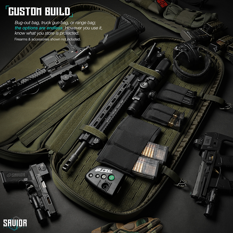 Väska Savior Equipment Specialist 38" Covert Single Rifle Case Grön