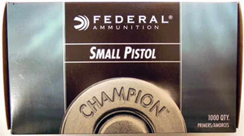 Tändhatt Federal 100 small pistol, 100 st