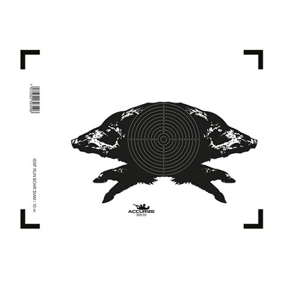 Tavla löpande vildsvin för Accurize Shooting System 10 m