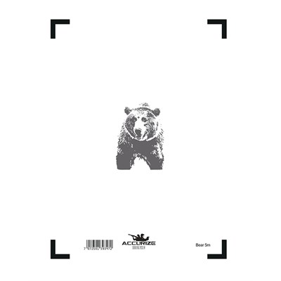 Tavla Björn för Accurize Shooting System 5 m