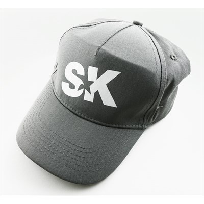 Keps SK Grå, vit Logo